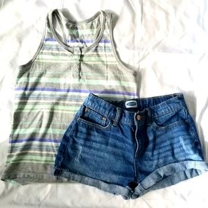 Kids Halter and Shorts set